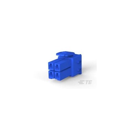 Te Connectivity POWER DBL LOCK PLUG HSG 4P 177900-6